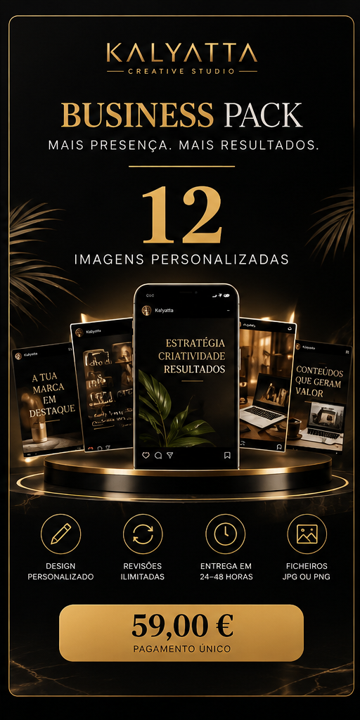 Kalyatta Business — 12 Imagens Personalizadas